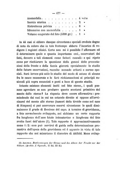 Annali di ostetricia, ginecologia e pediatria