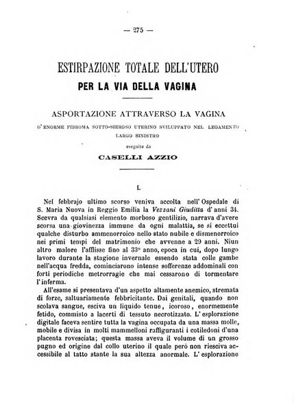 Annali di ostetricia, ginecologia e pediatria