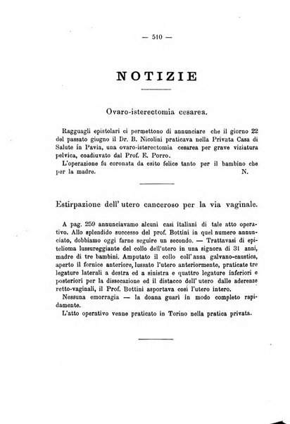 Annali di ostetricia, ginecologia e pediatria