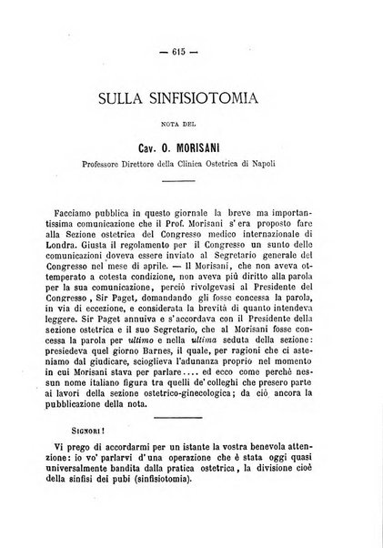 Annali di ostetricia, ginecologia e pediatria