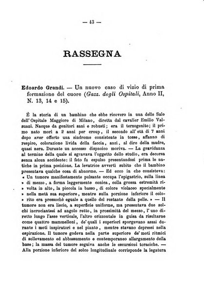 Annali di ostetricia, ginecologia e pediatria