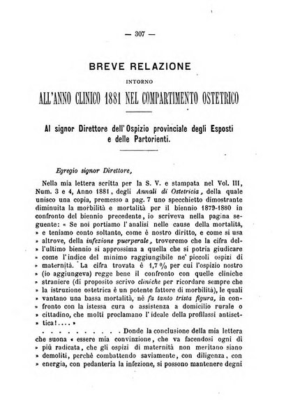 Annali di ostetricia, ginecologia e pediatria