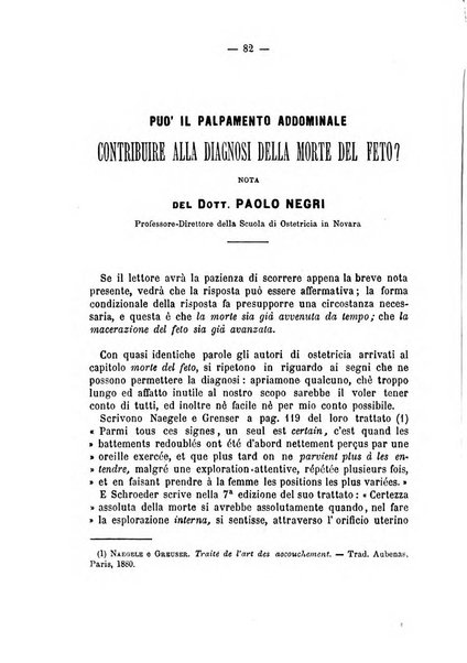 Annali di ostetricia, ginecologia e pediatria