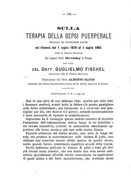 Annali di ostetricia, ginecologia e pediatria