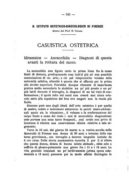 Annali di ostetricia, ginecologia e pediatria