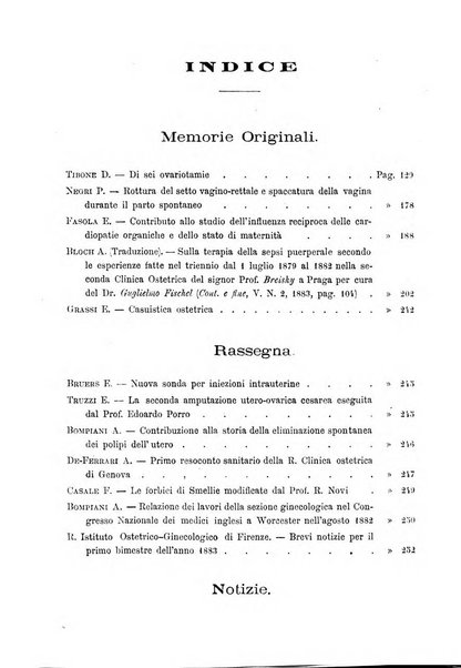 Annali di ostetricia, ginecologia e pediatria