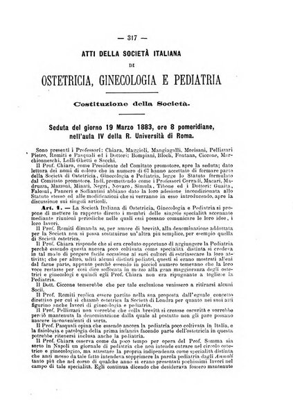 Annali di ostetricia, ginecologia e pediatria