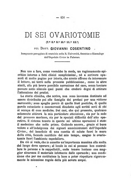 Annali di ostetricia, ginecologia e pediatria