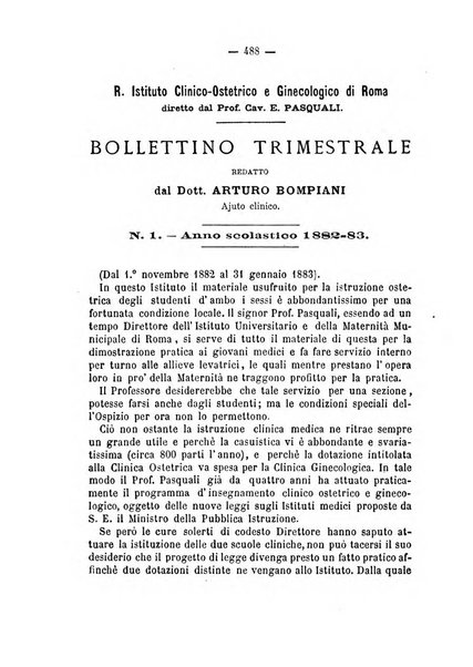 Annali di ostetricia, ginecologia e pediatria