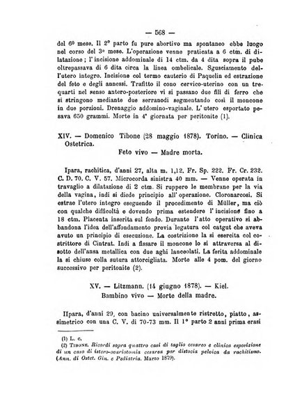 Annali di ostetricia, ginecologia e pediatria