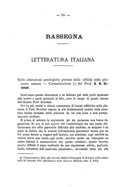 Annali di ostetricia, ginecologia e pediatria