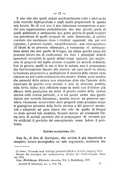 Annali di ostetricia, ginecologia e pediatria