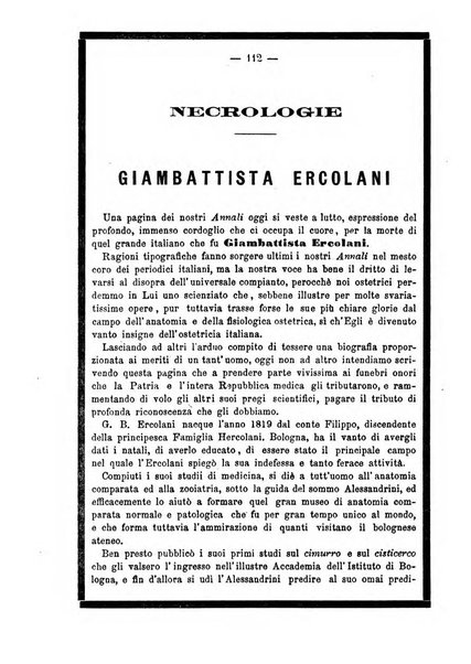 Annali di ostetricia, ginecologia e pediatria