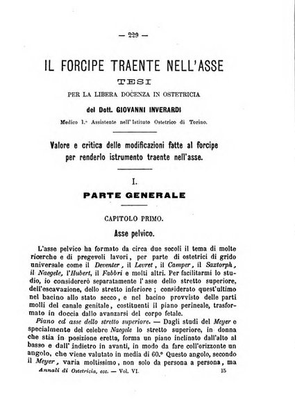 Annali di ostetricia, ginecologia e pediatria