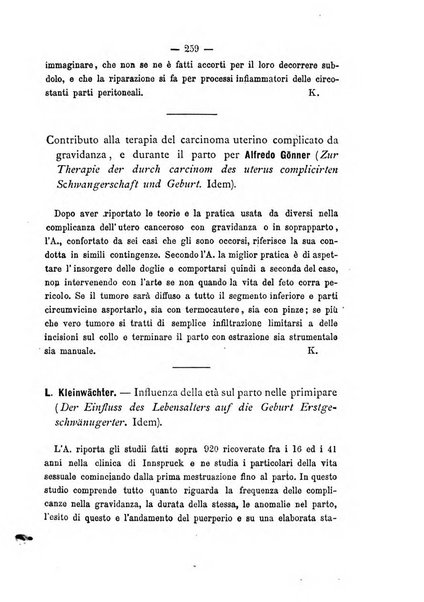 Annali di ostetricia, ginecologia e pediatria