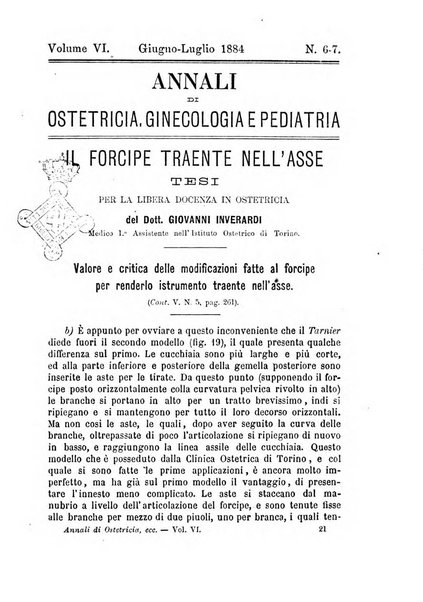 Annali di ostetricia, ginecologia e pediatria