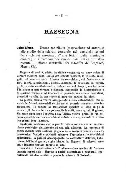 Annali di ostetricia, ginecologia e pediatria