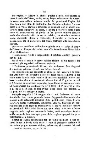 Annali di ostetricia, ginecologia e pediatria