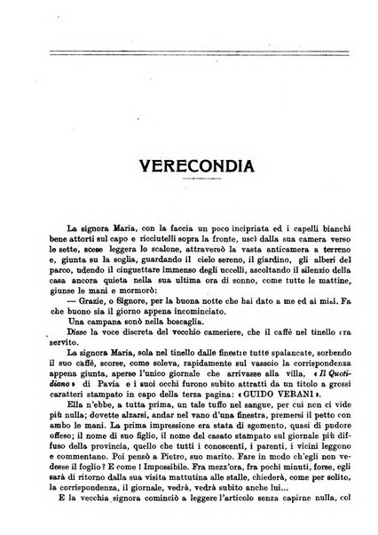 Novella fascicolo mensile di novelle dei migliori scrittori italiani