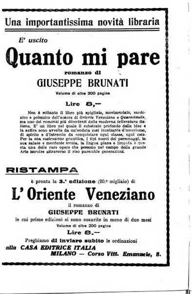 Novella fascicolo mensile di novelle dei migliori scrittori italiani