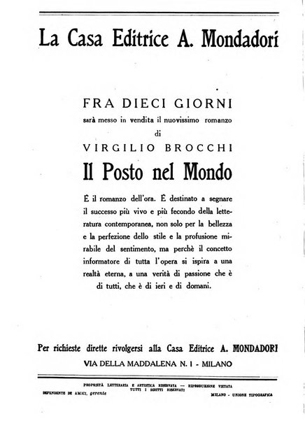 Novella fascicolo mensile di novelle dei migliori scrittori italiani