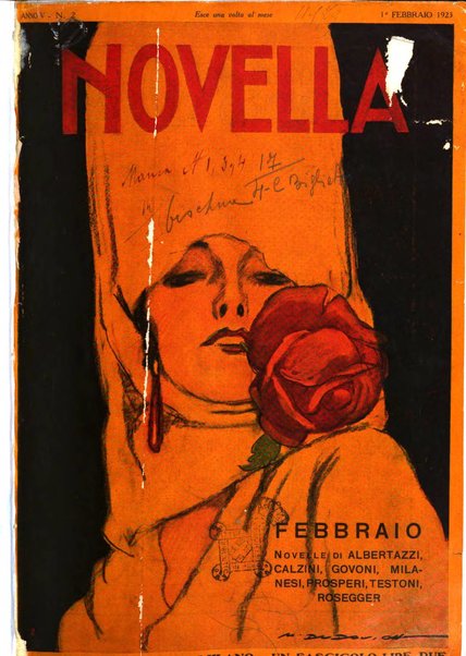 Novella fascicolo mensile di novelle dei migliori scrittori italiani