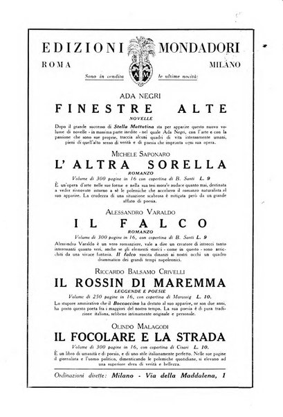 Novella fascicolo mensile di novelle dei migliori scrittori italiani