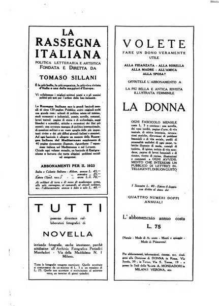 Novella fascicolo mensile di novelle dei migliori scrittori italiani