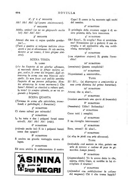 Novella fascicolo mensile di novelle dei migliori scrittori italiani