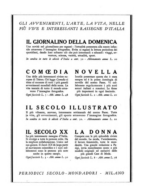 Novella fascicolo mensile di novelle dei migliori scrittori italiani