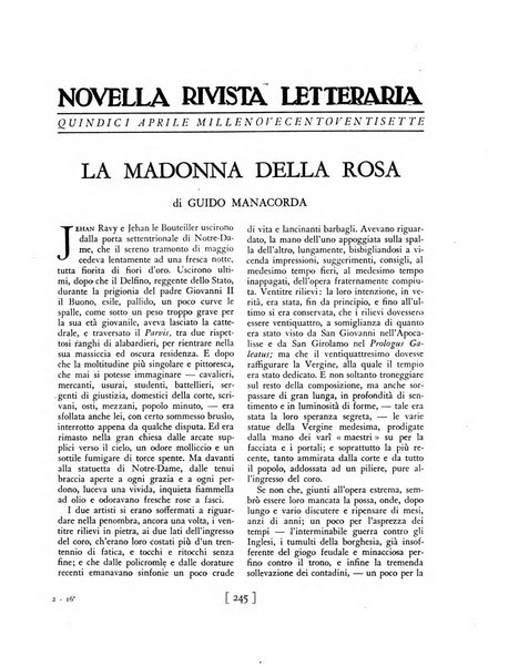 Novella fascicolo mensile di novelle dei migliori scrittori italiani