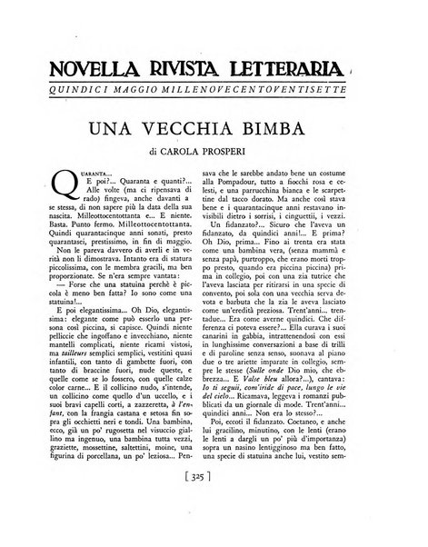 Novella fascicolo mensile di novelle dei migliori scrittori italiani