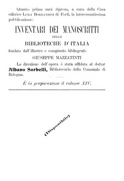 L'Archiginnasio bullettino della biblioteca comunale di Bologna