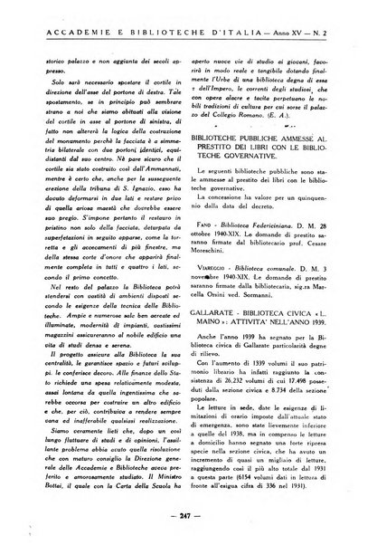 Accademie e biblioteche d'Italia annali della Direzione generale delle accademie e biblioteche