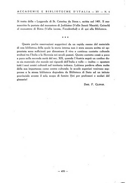 Accademie e biblioteche d'Italia annali della Direzione generale delle accademie e biblioteche