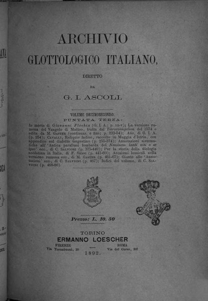 Archivio glottologico italiano