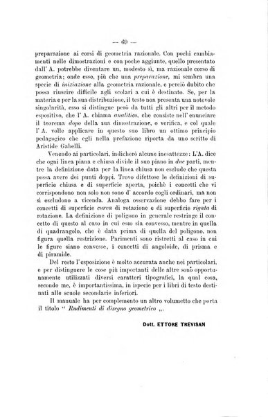 Bollettino di matematica giornale scientifico didattico per l'incremento degli studi matematici nelle scuole medie