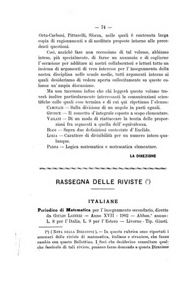 Bollettino di matematica giornale scientifico didattico per l'incremento degli studi matematici nelle scuole medie