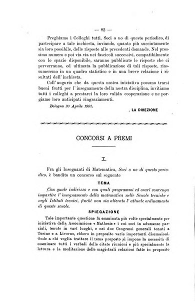 Bollettino di matematica giornale scientifico didattico per l'incremento degli studi matematici nelle scuole medie