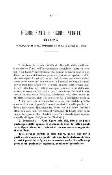 Bollettino di matematica giornale scientifico didattico per l'incremento degli studi matematici nelle scuole medie