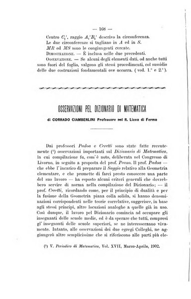 Bollettino di matematica giornale scientifico didattico per l'incremento degli studi matematici nelle scuole medie