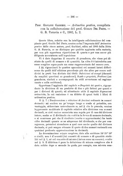 Bollettino di matematica giornale scientifico didattico per l'incremento degli studi matematici nelle scuole medie