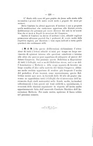 Bollettino di matematica giornale scientifico didattico per l'incremento degli studi matematici nelle scuole medie