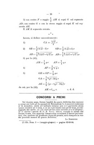 Bollettino di matematica giornale scientifico didattico per l'incremento degli studi matematici nelle scuole medie