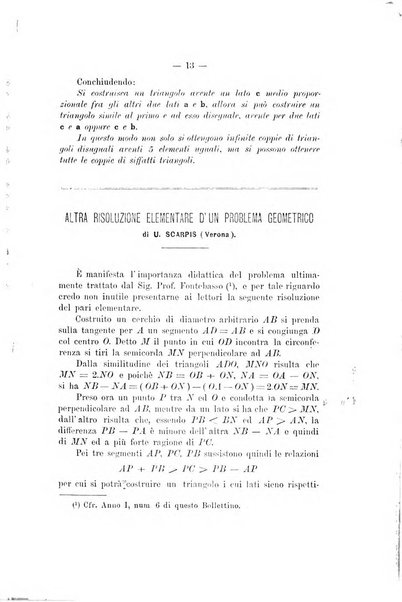 Bollettino di matematica giornale scientifico didattico per l'incremento degli studi matematici nelle scuole medie