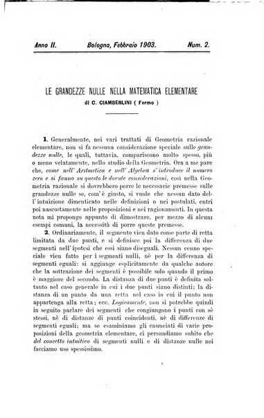 Bollettino di matematica giornale scientifico didattico per l'incremento degli studi matematici nelle scuole medie