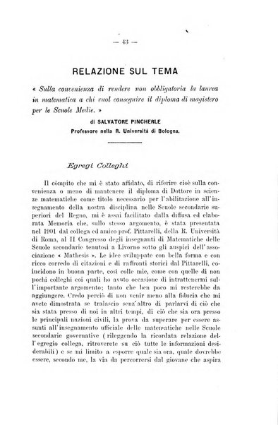 Bollettino di matematica giornale scientifico didattico per l'incremento degli studi matematici nelle scuole medie