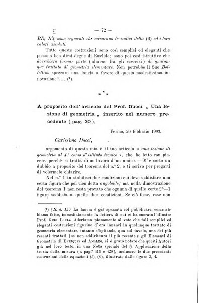 Bollettino di matematica giornale scientifico didattico per l'incremento degli studi matematici nelle scuole medie