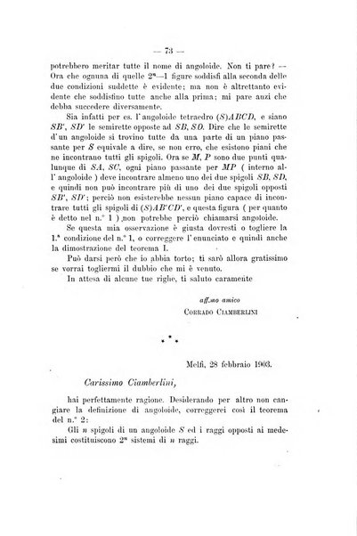 Bollettino di matematica giornale scientifico didattico per l'incremento degli studi matematici nelle scuole medie