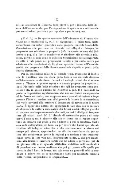 Bollettino di matematica giornale scientifico didattico per l'incremento degli studi matematici nelle scuole medie